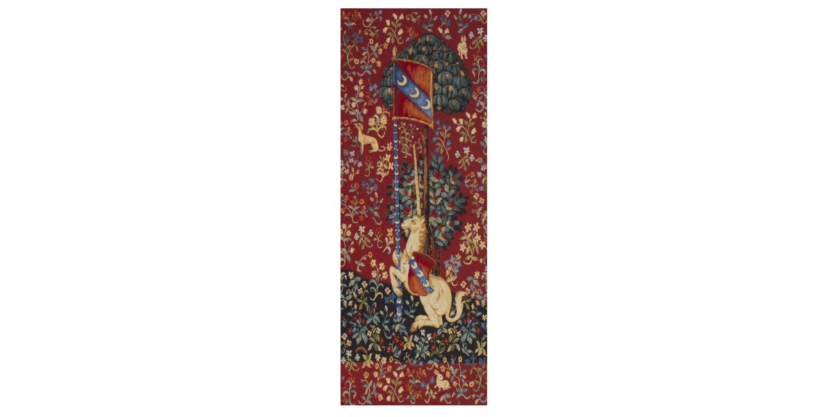 Vlámský gobelín tapiserie  - Licorn by Museum  Moyen Age - Hôtel de Cluny